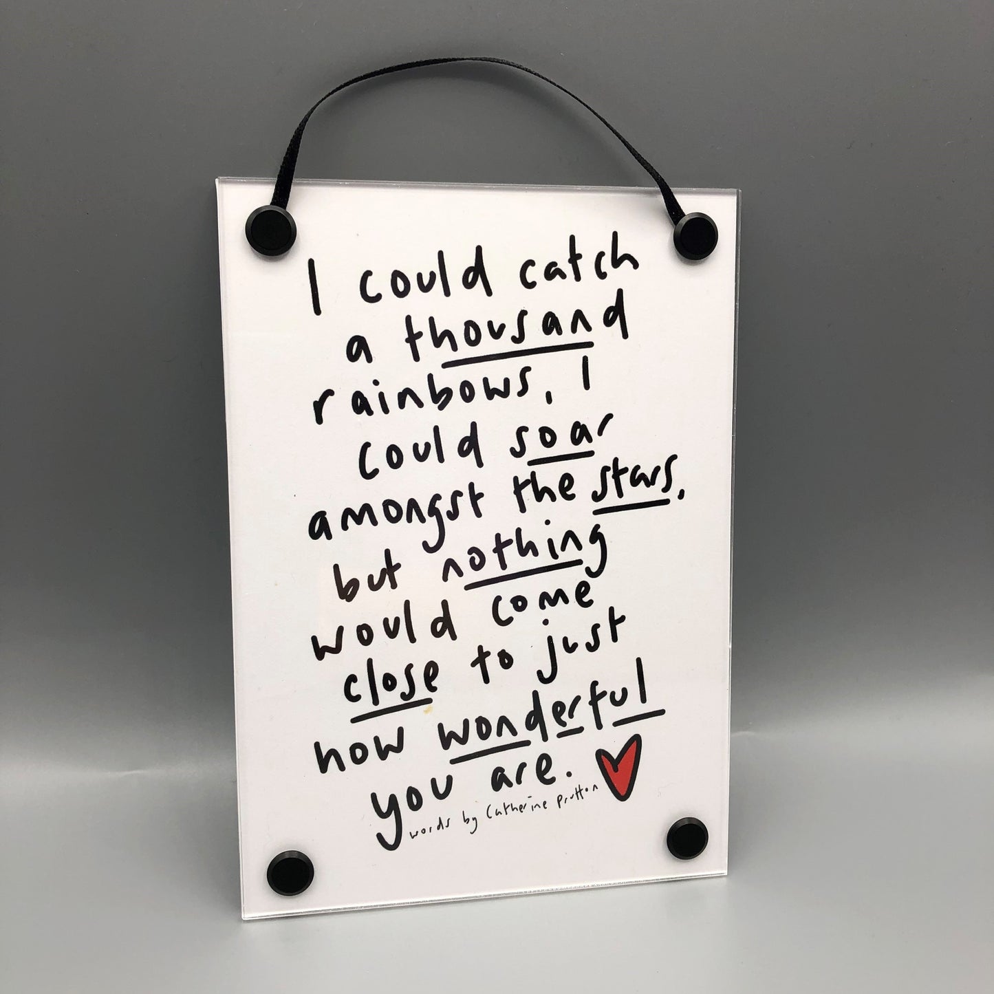 Dad – Handwritten Poem Print Celebrating Love, Pride & Playful Praise